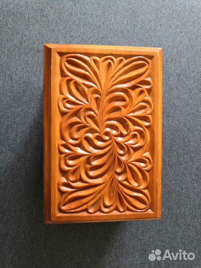 Шкатулка деревянная ручная работа