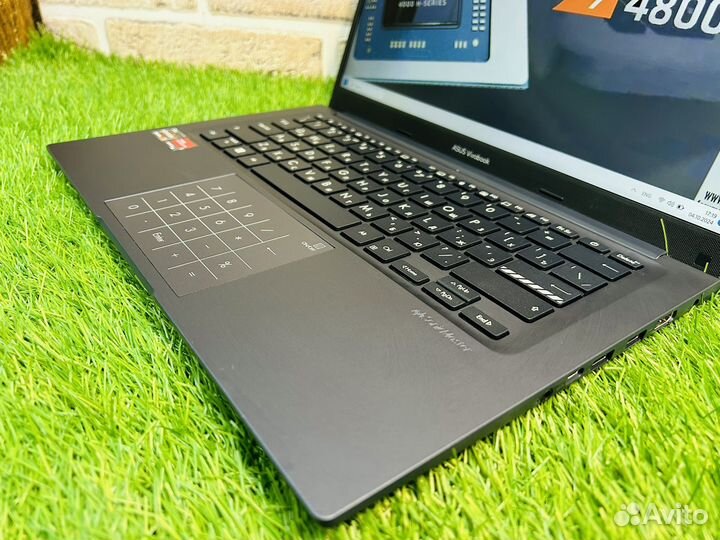 2023г 16 ядер IPS Asus R7-4800HS/16/SSD512