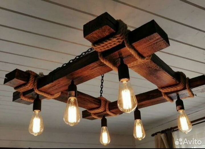 Декоративные светильники, люстры