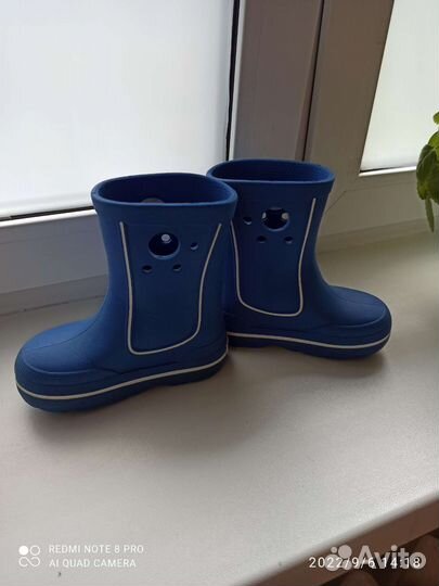 Резиновые сапоги crocs c8/с9