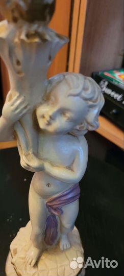 Крест железный подсвечник