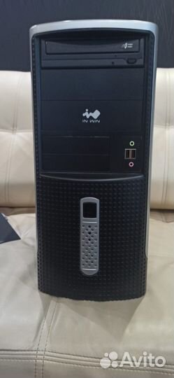 Компьютерный корпус IN WIN EAR001U3 black/silver