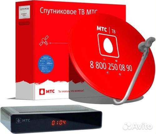Комплект спутникового телевидения МТС № 191