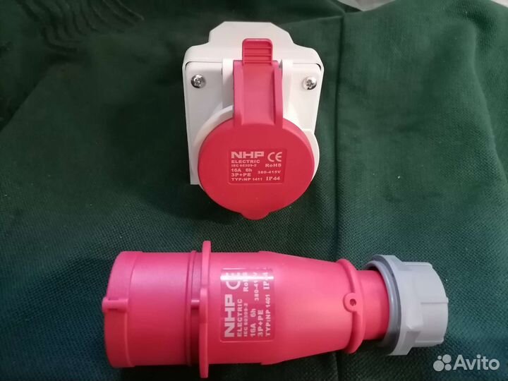 Силовые: розетка и вилка. Комплект