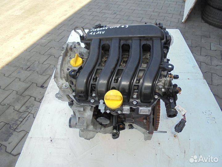 Двигатель renault k4m. Двигатель к4м Рено Логан. ДВС Рено Меган 1.6. Renault Megane k4m.