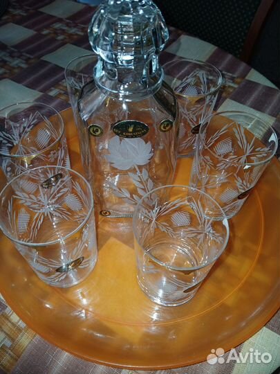 Графин со стаканами СССР