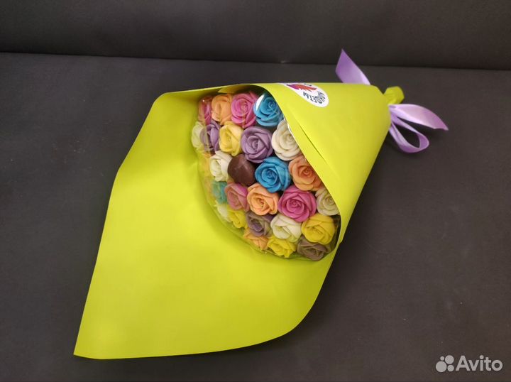 Розы из Бельгийского Шоколада - 29 шт в Букете