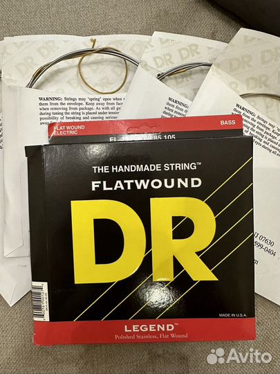 Струны для бас-гитары бу