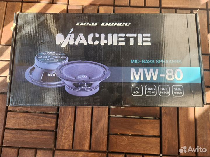 Динамики Macheta mw-80