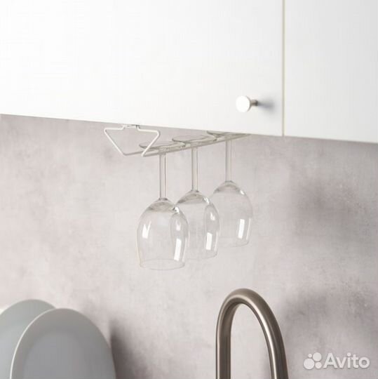 Подвесная полка/рейлинг palycke / икеа белая