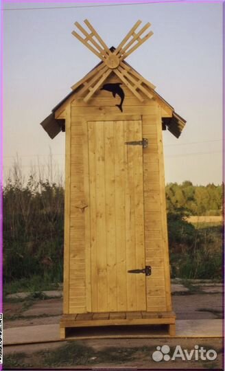 Уличный туалет прямоугольник DOT