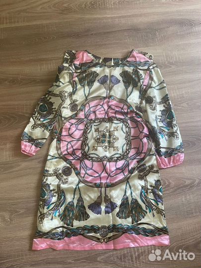 Dolce gabbana платье шелковое