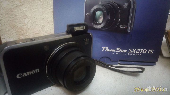 Фотоаппарат canon PowerShot SX 210 IS