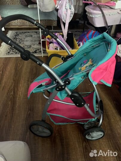 Коляска для кукол demi star