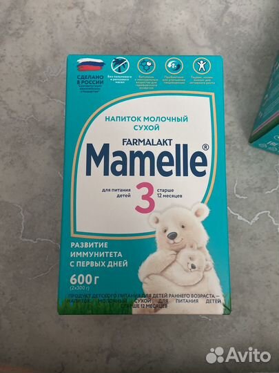 Детская смесь mamelle 3