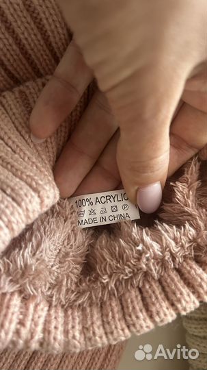 Комплект шапка и шарф