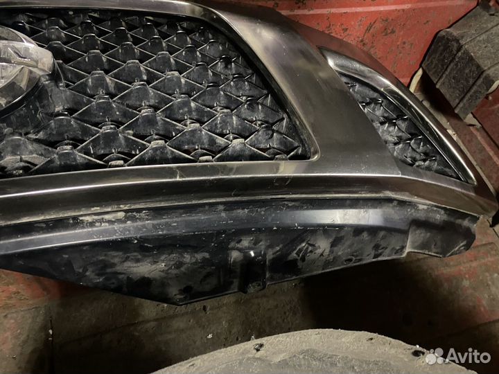 Решетка радиатора Nissan patrol y62