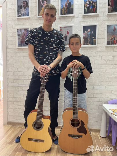 Уроки: вокал / гитара / фортепиано / скрипка