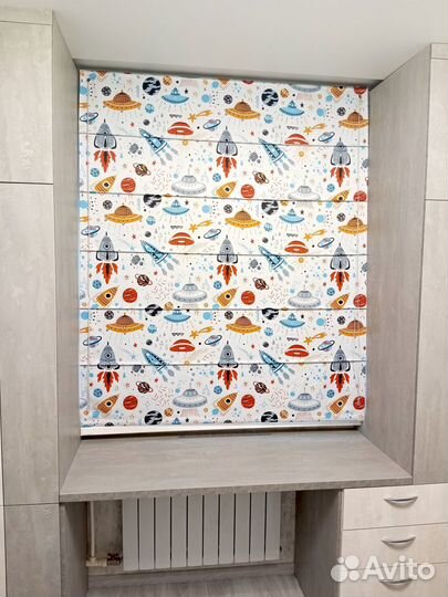 Римские шторы день ночь в детскую