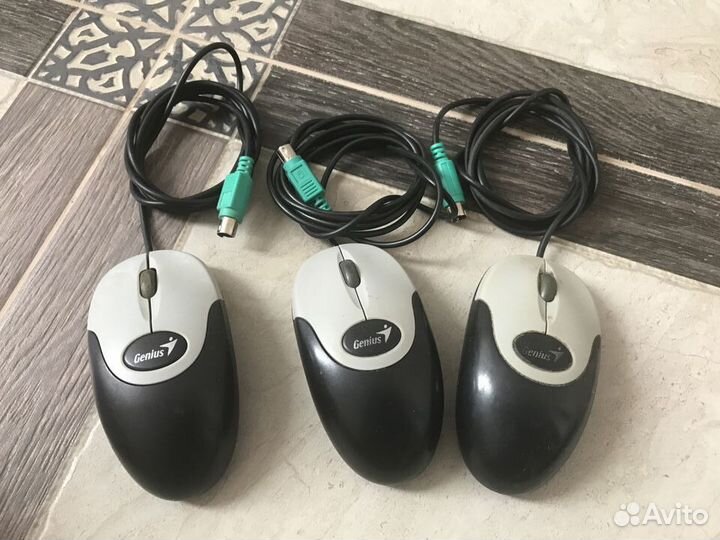 Мыши PS/2 USB Acer, Genius, A4Tech рабочие