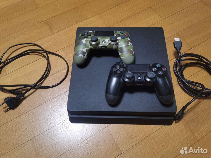 Игровая приставка Sony playstation 4 slim + игры