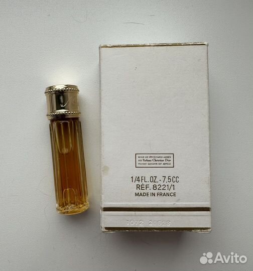Christian dior miss dior parfum 7.5 мл 1970 винтаж
