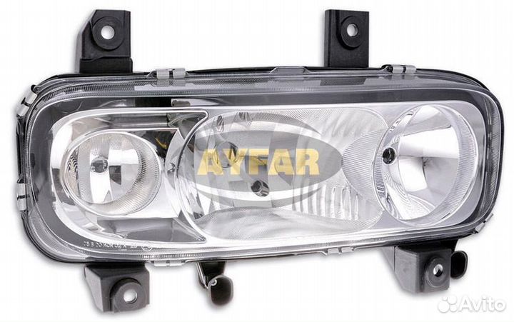 Фара mercedes Atego (04) левая (с противотуман