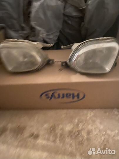 Противотуманные фары на mercedes 211