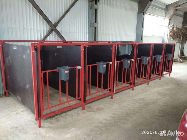 Разборные трасформируемые клетки для телят