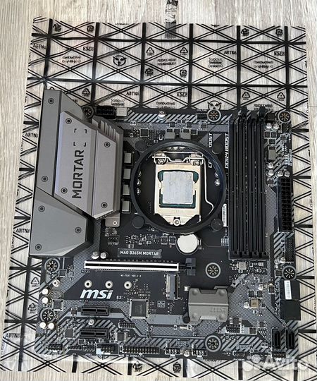 Процессор i5 9400 f, м.плата MSI MAG B365M mortar