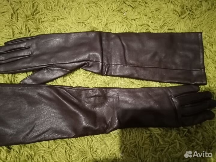 Перчатки длинные женские