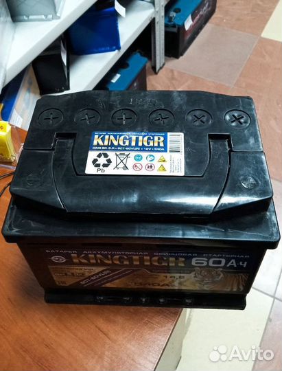 Аккумулятор для Daewoo Nexia kingtigr 60Ah (сам.)