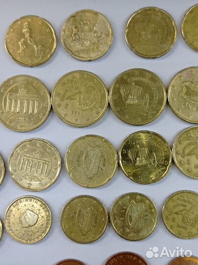 Евроценты разные 895c