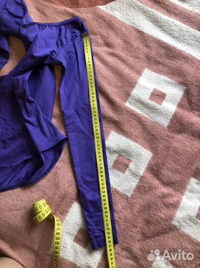 Купальник гимнастический топ шорты