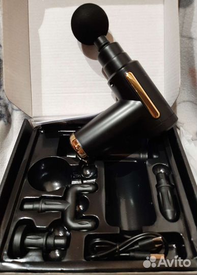 Перкуссионный массажер беспроводной