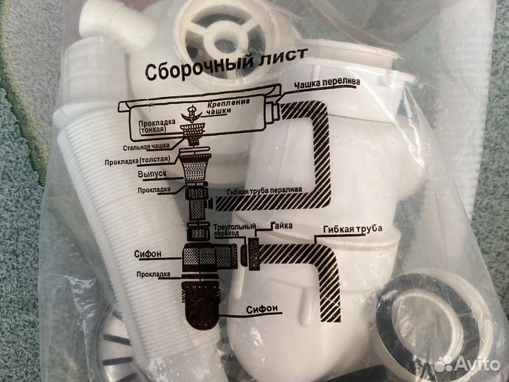 Сифон для раковины