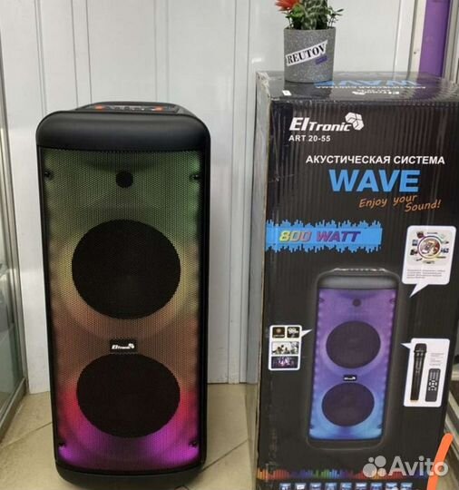 Колонки eltronic до 500 Вт