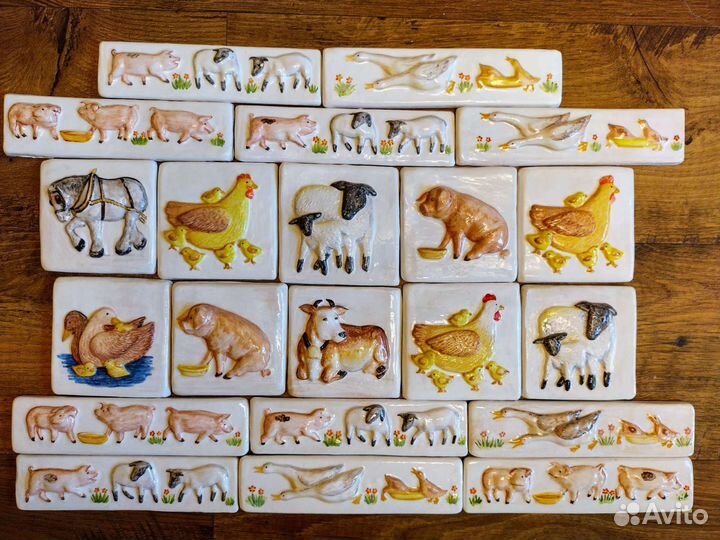 Ферма. Плитка. Декоры и бордюры