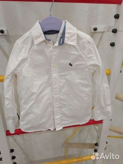 Рубашка белая hm