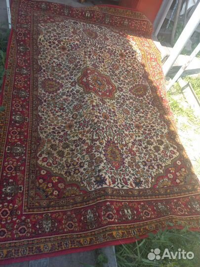 Ковер шерстяной СССР новый 2 на 3