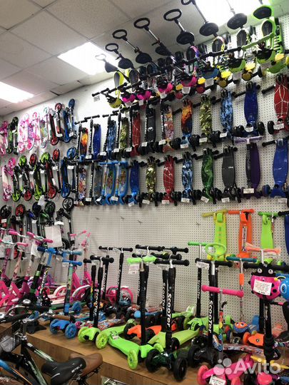 Самокаты для детей и взрослых