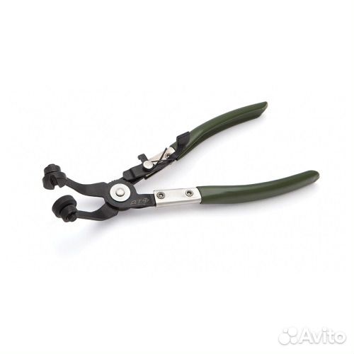 Клещи для самозажимных хомутов с загнутыми губками