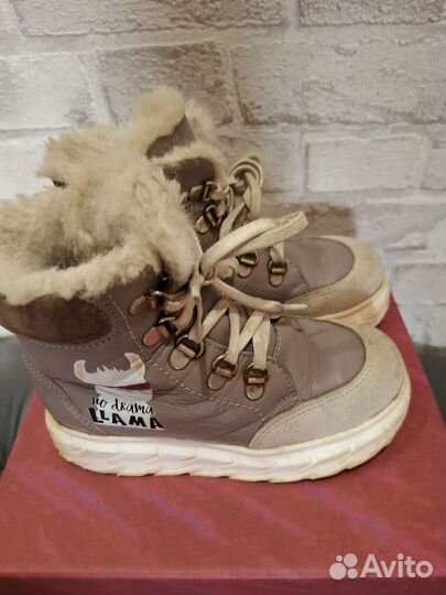 Ботинки зимние для девочки 28 размер