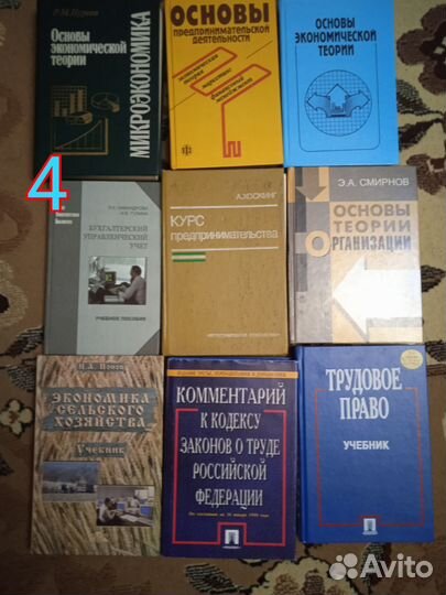 Учебники по экономике и управлению