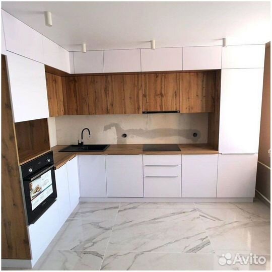 Кухня на заказ эмаль