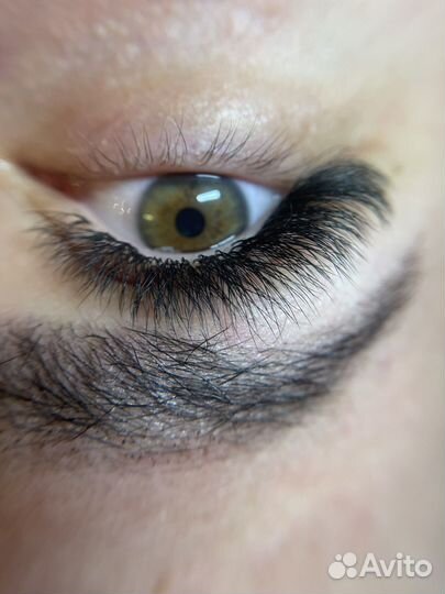 Наращивание ресниц на дому