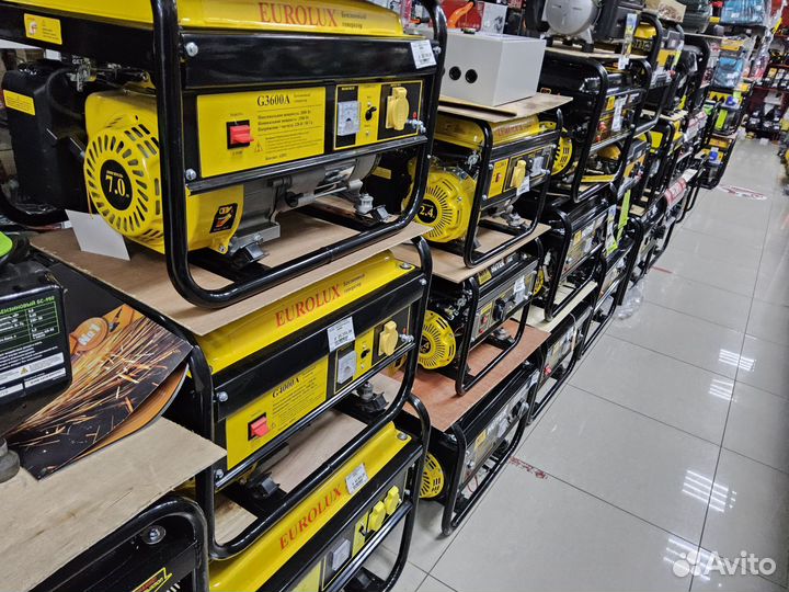 Бензиновый генератор ресанта