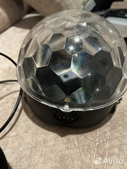 Музыкальный шар со светомузыкой