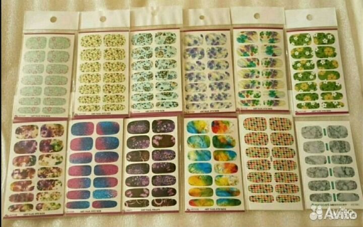Слайдеры для ногтей (24 упаковки)