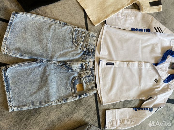 Вещи пакетом на мальчика 116-122